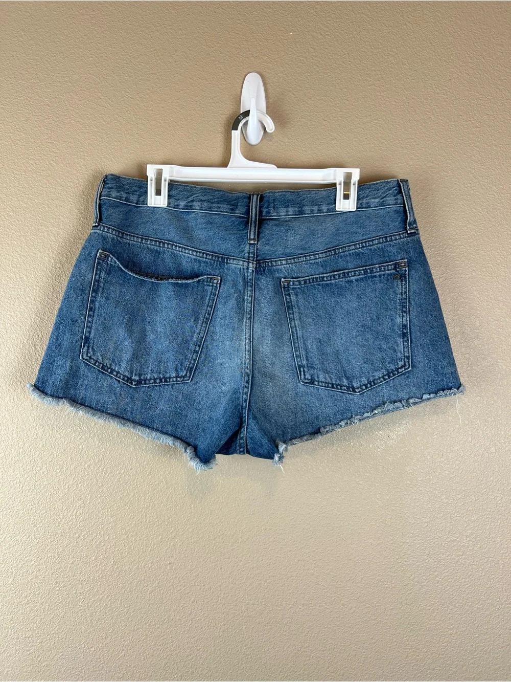 madewell relaxed denim shorts